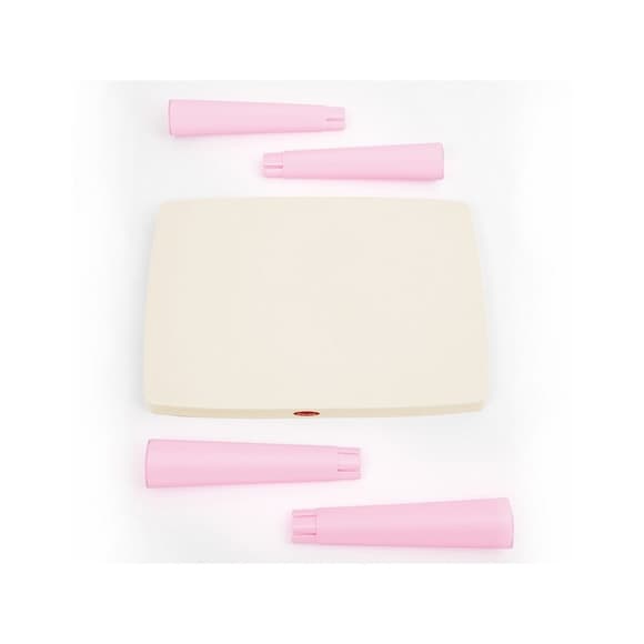 Детский стол с накладкой для игры в аэрохоккей 04580/12 розовый