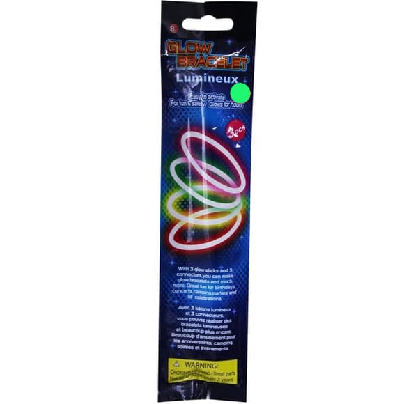 Неоновый браслет 3 в 1 PR908(Green) 6 часов света 