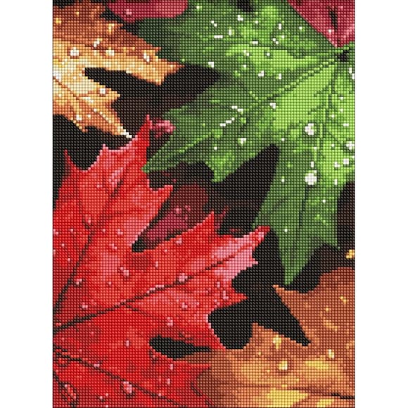 Алмазная мозаика "Осенняя роса" ©art_selena_ua AMO20073, 30х40 см