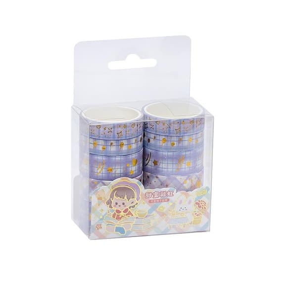 Набор декоративный скотч XM-JD2264-2-2 в наборе 10 шт