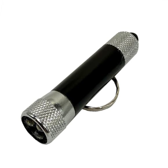 Дитячий ліхтарик-брелок 518-3(Black) розмір 6,5 см, чорний