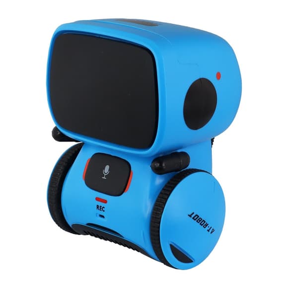 Дитяча іграшка "Інтерактивний робот" AT001-05-UKR синій, з голосовим керуванням