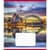 Зошит загальний "Міста в вогнях" 096-630107K-4 в клітинку, 96 аркушів (959063)