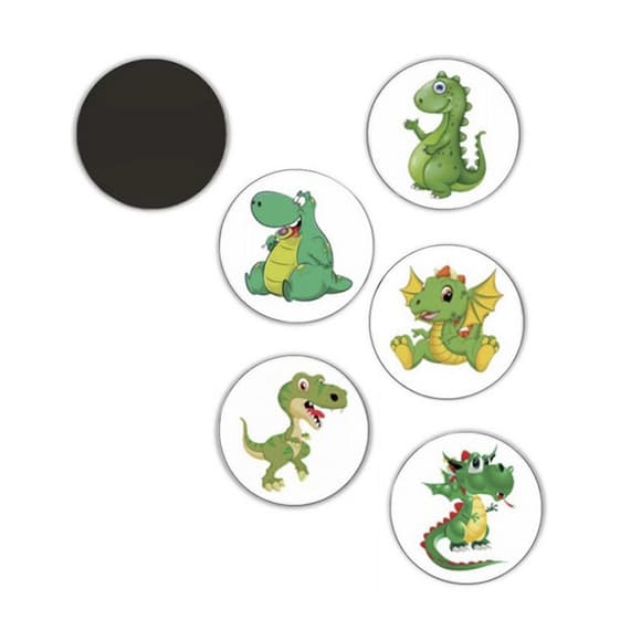 Наклейки для приучения ребенка к горшку "Дино" MGZ-0731, 5 шт