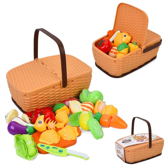 Дитячий іграшковий набір "Продукти" CF-79 продукти на липучках