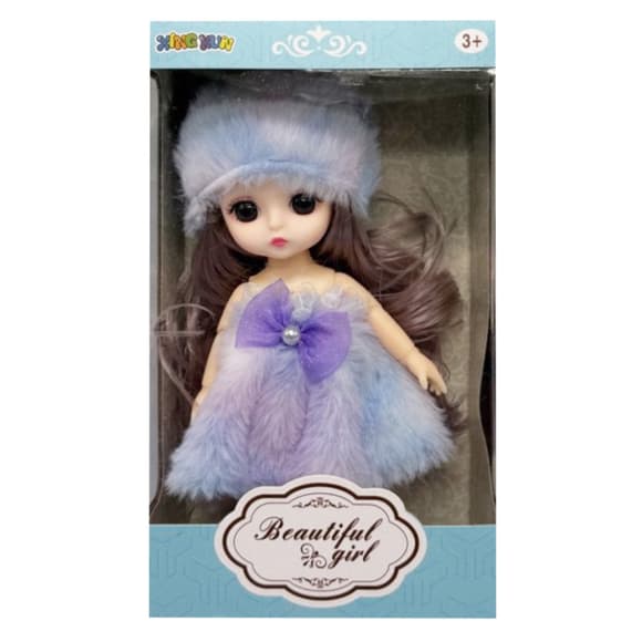 Детская игровая кукла 1361-2 шарнирная, размер 15 см