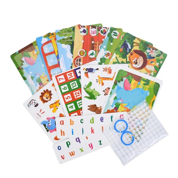 Мягкая развивающая игрушка-книжечка "Busybook" YB-501-502-503-2