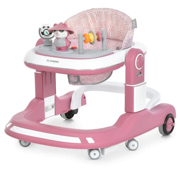 Дитячі ходунки ME 1200 URSA Pink, музика, світло