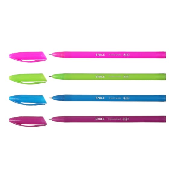 Масляная неавтоматическая ручка ZB.2262-01, 0.5мм, синяя