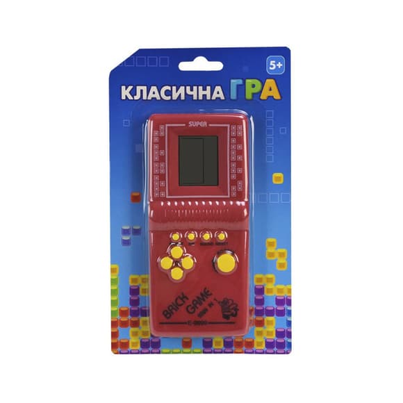 Детская интерактивная игрушка "Классическая игра Тетрис" 725-60(Red) красный