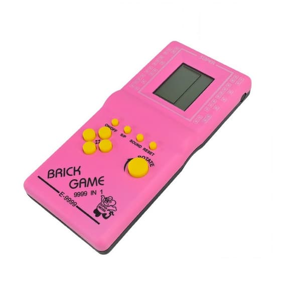 Детская интерактивная игрушка "Классическая игра Тетрис" 725-60(Pink) розовый