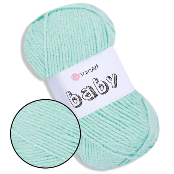 Пряжа для игрушек Baby YA150-50 акрил, 50 грамм, 150 м, в ассортименте
