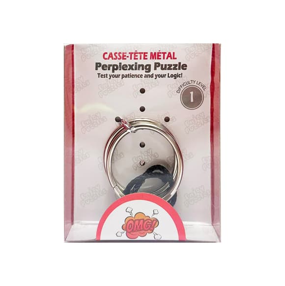 Металлическая головоломка "Perplexing puzzle" 5562D-9, 1 сложность