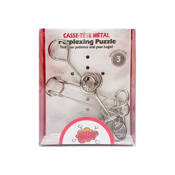 Металлическая головоломка "Perplexing puzzle" 5562D-8, 3 сложность