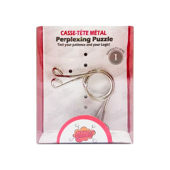 Металлическая головоломка "Perplexing puzzle" 5562D-3, 1 сложность