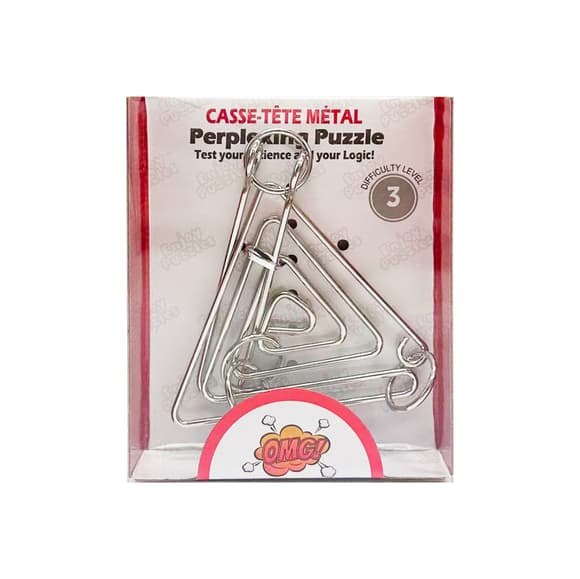 Металлическая головоломка "Perplexing puzzle" 5562D-24, 3 сложность