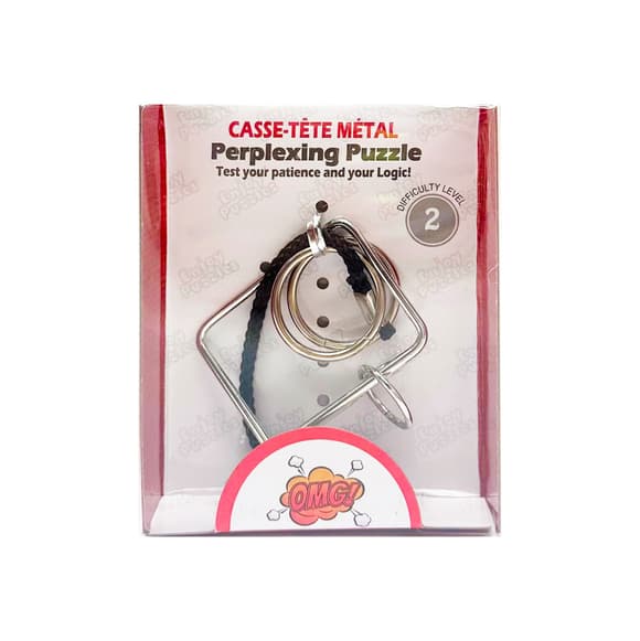 Металлическая головоломка "Perplexing puzzle" 5562D-22, 2 сложность