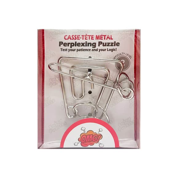 Металлическая головоломка "Perplexing puzzle" 5562D-21, 2 сложность
