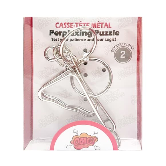 Металева головоломка "Perplexing puzzle" 5562D-18, 2 складність