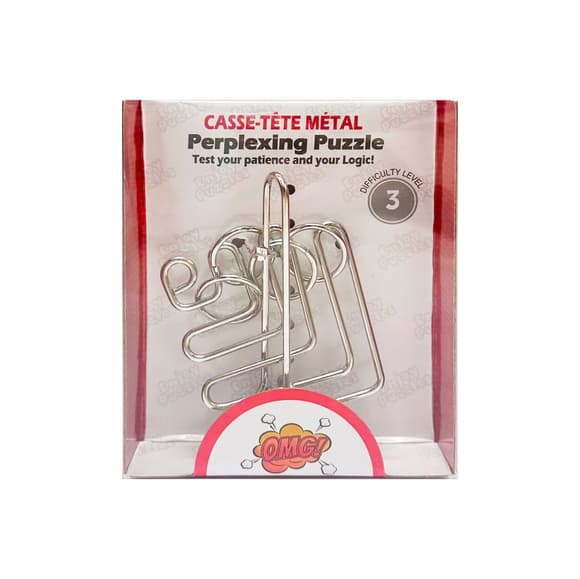 Металева головоломка "Perplexing puzzle" 5562D-16, 3 складність
