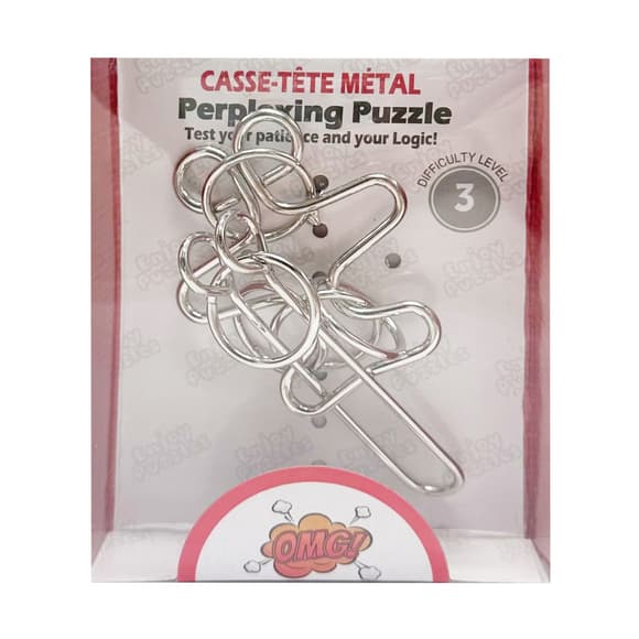 Металева головоломка "Perplexing puzzle" 5562D-14, 3 складність