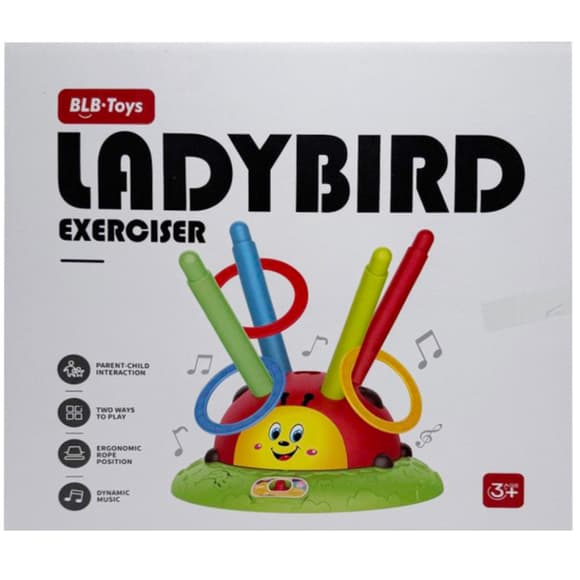 Джампинговый игровой центр 3 в 1 "Ladydird" 158-14C