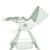 Стільчик для годування M 6302 Olive складний, 5-ти точкові ремені