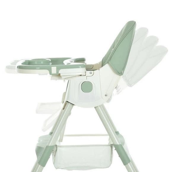 Стільчик для годування M 6302 Olive складний, 5-ти точкові ремені