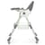 Стульчик для кормления M 6302 Gray складной, 5-ти точечные ремни