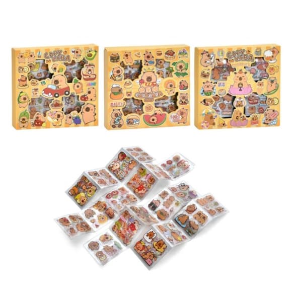 Детский набор наклеек "Капибара" YG0228, 16,5х2х16,5 см