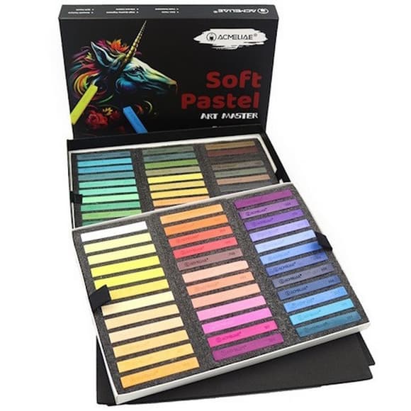 Набор мягкой пастели "Acmeliae" SPC-72 в наборе 72 штуки