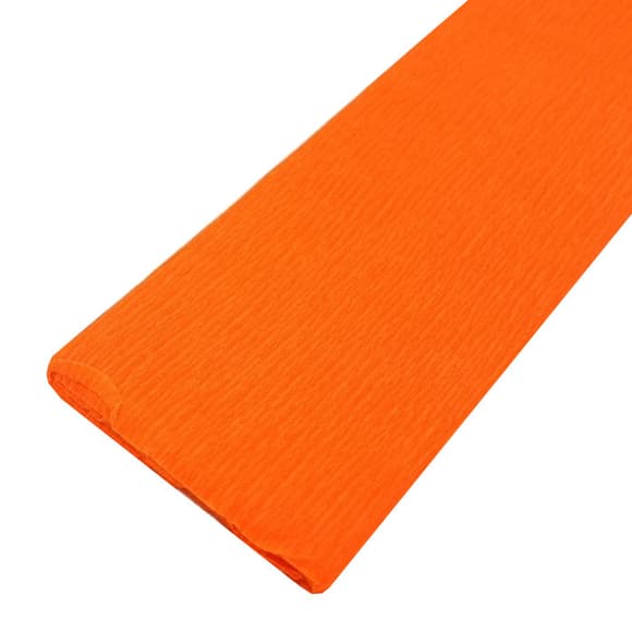 Гофрированная бумага Josefotten KR110-8015 оранжевый 110%, 42г/м2