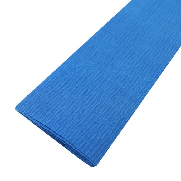 Гофрированная бумага Josefotten KR110-8008 темно-голубой 110%, 42г/м2