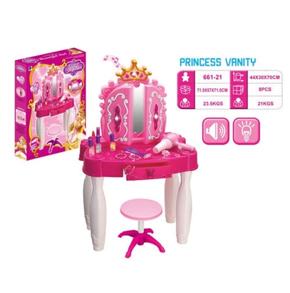 Ігровий набір Салон краси 661-21 з аксесуарами