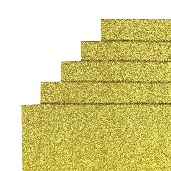 Фоамиран для творчества А4 17GLA4-039 желтый 1,7х0,1 мм 