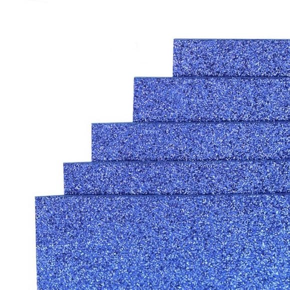 Фоаміран для творчості А4 17GLA4-022 темно-синій 1,7х0,1 мм 