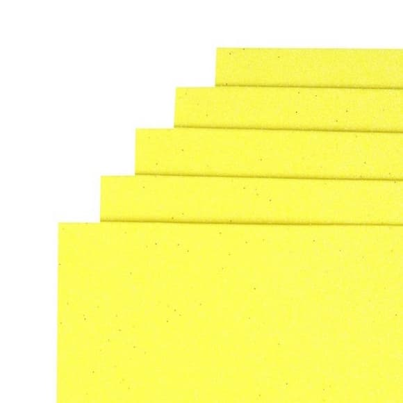 Фоаміран для творчості А4 17FA4-001 жовтий 1,7х0,1 мм 