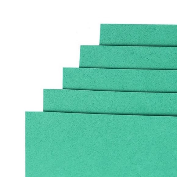 Фоамиран для творчества А4 15A4-7045 темно-зеленый 1,5 мм, 10 листов