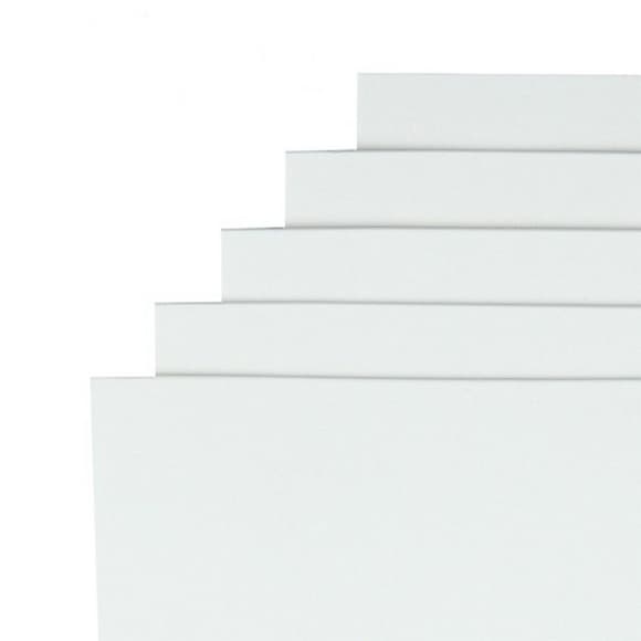 Фоаміран для творчості А4 15A4-7022 білий 1,5 мм, 10 аркушів