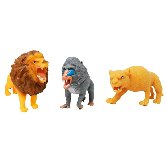 Стретч-игрушка сюрприз "Повелители саванны" #sbabam 68-CN-2020 в виде животного