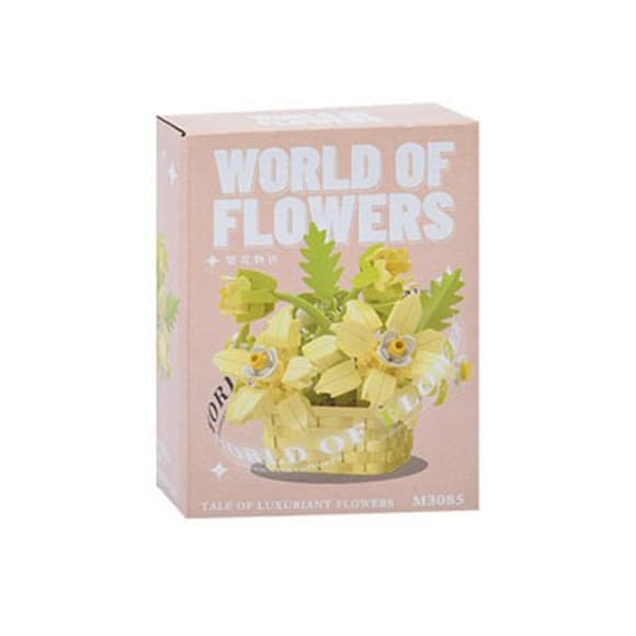 УЦІНКА! Дитячий конструктор "Квіти у горщику" Bambi M3077-3085-UC