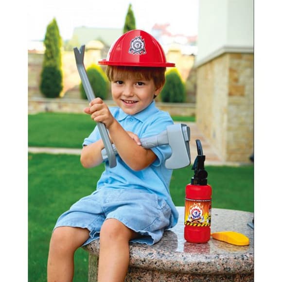 Детская игрушка "Набор пожарного" 8591TXK каска, огнетушитель, инструменты