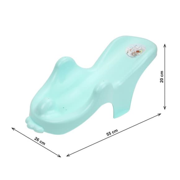 Детская горка для купания 3014TXK голубой, 55х20х26 см