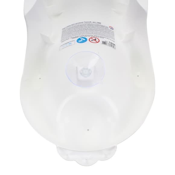 Дитяча гірка для купання 1898TXK білий, 55х20х26 см