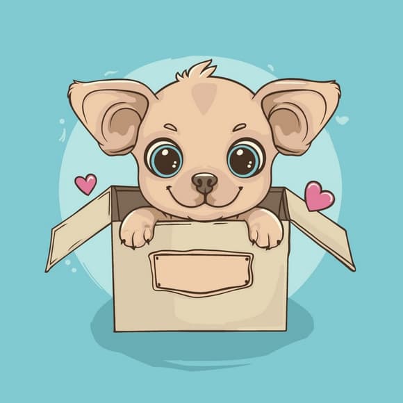 Картина за номерами "Пухнаста посилочка" ©arttem_illustration 15655-AC 30х30 см