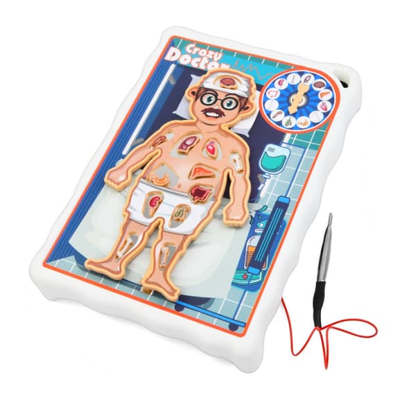 Детская настольная игра "Crazy Doctor" 1295-3 игровое поле, рулетка