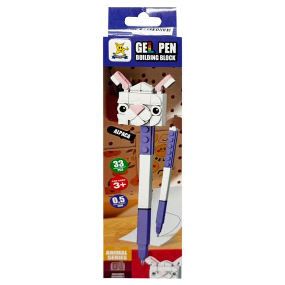 Детский конструктор-ручка "Alpaca" SM2514B-3, 33 элемента