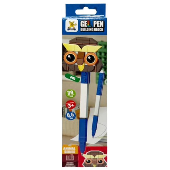 Детский конструктор-ручка "Owl" SM2514B-5, 39 элементов