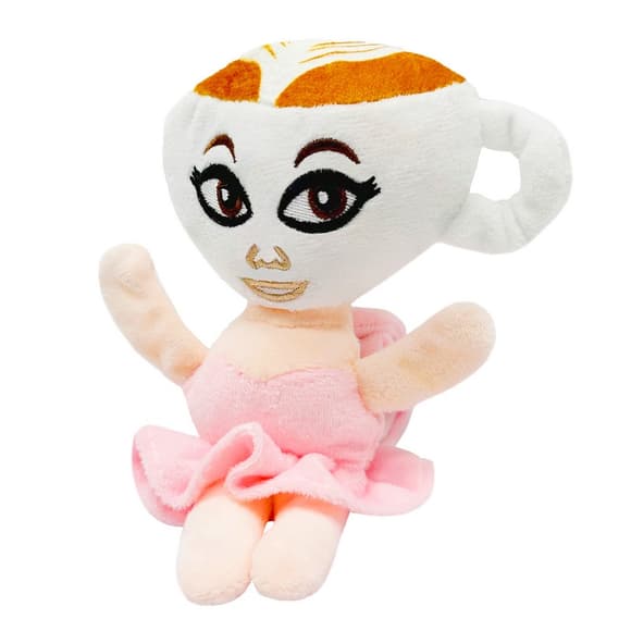 Детская мягкая игрушка-браслет "Балерина Капучино" IBR-H-5 музыкальная