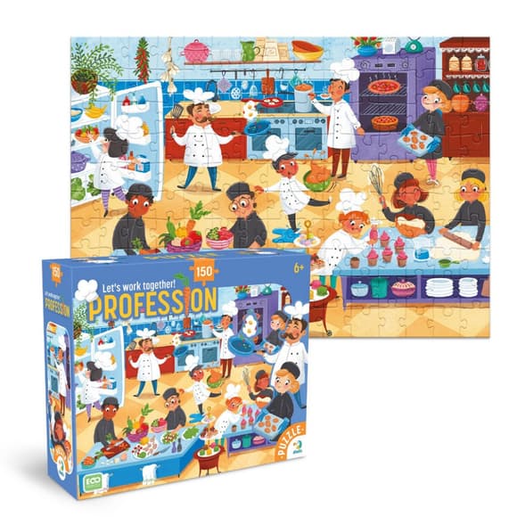 Пазл дитячий "Професії. Повар" 300700, 150 елементів